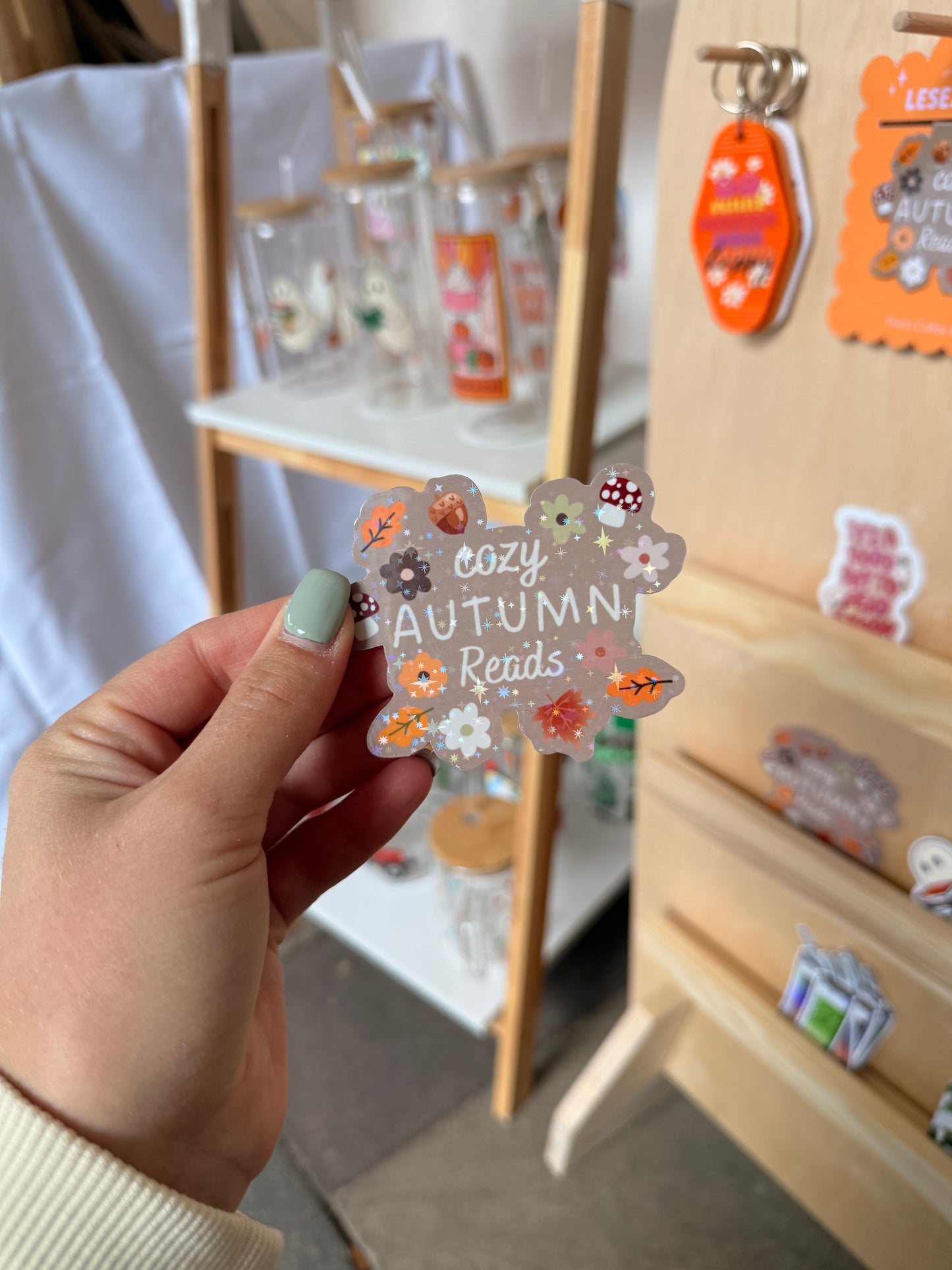 Sticker "Cozy Autumn Reads"