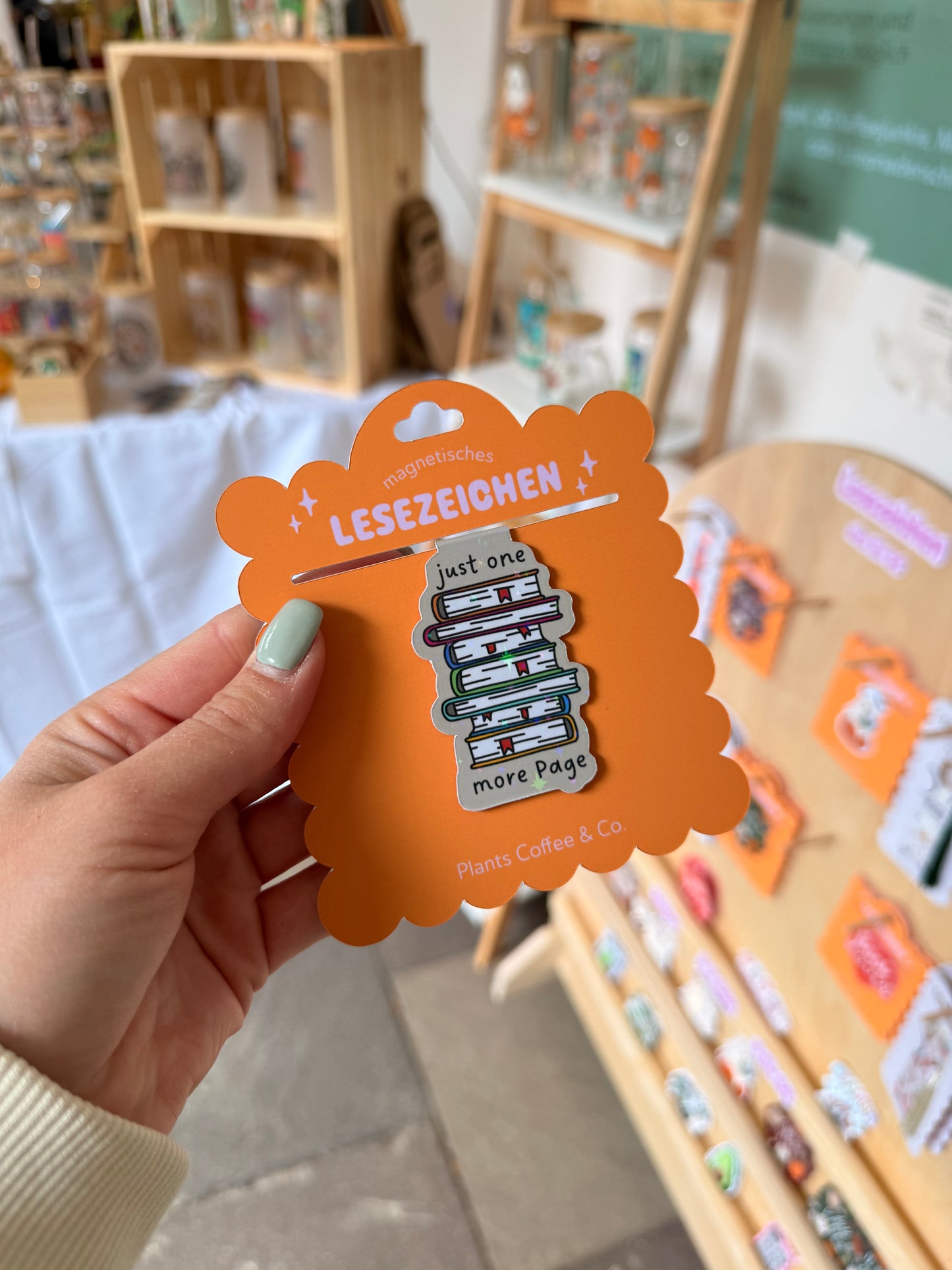 Magnetisches Lesezeichen "Just one more"