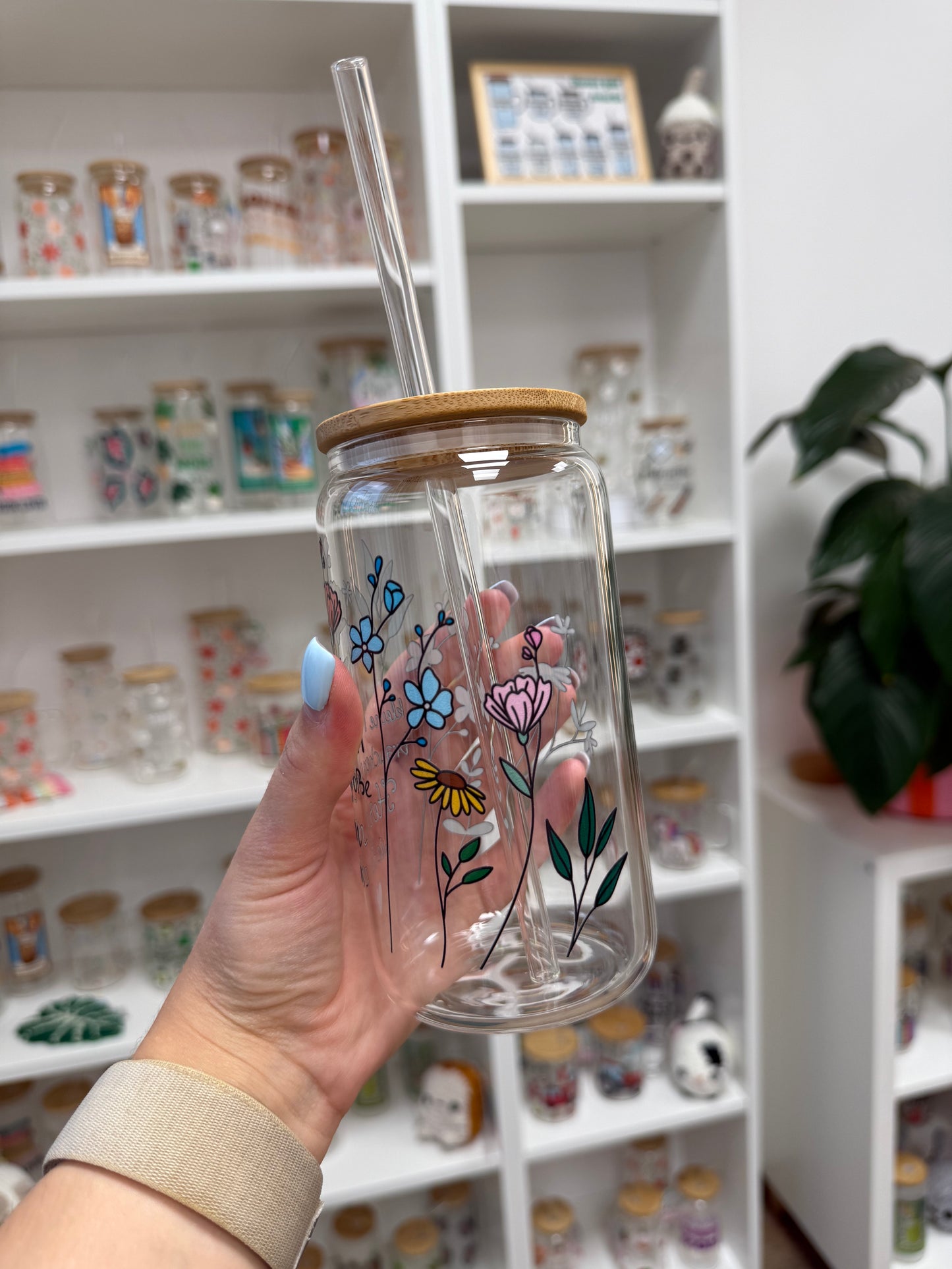 Glass Cup "Erzieher*in“ 16oz