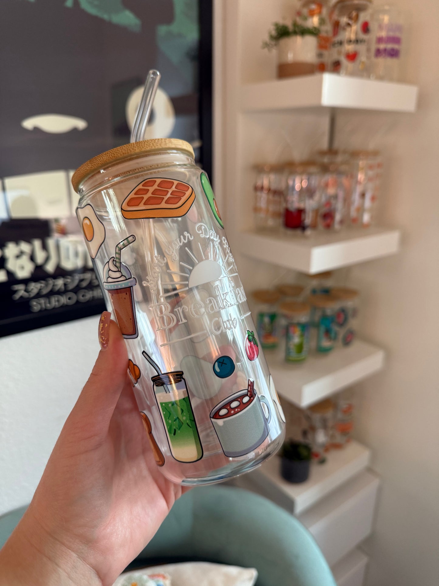 Glass Cup "Coffee" double-walled 16oz