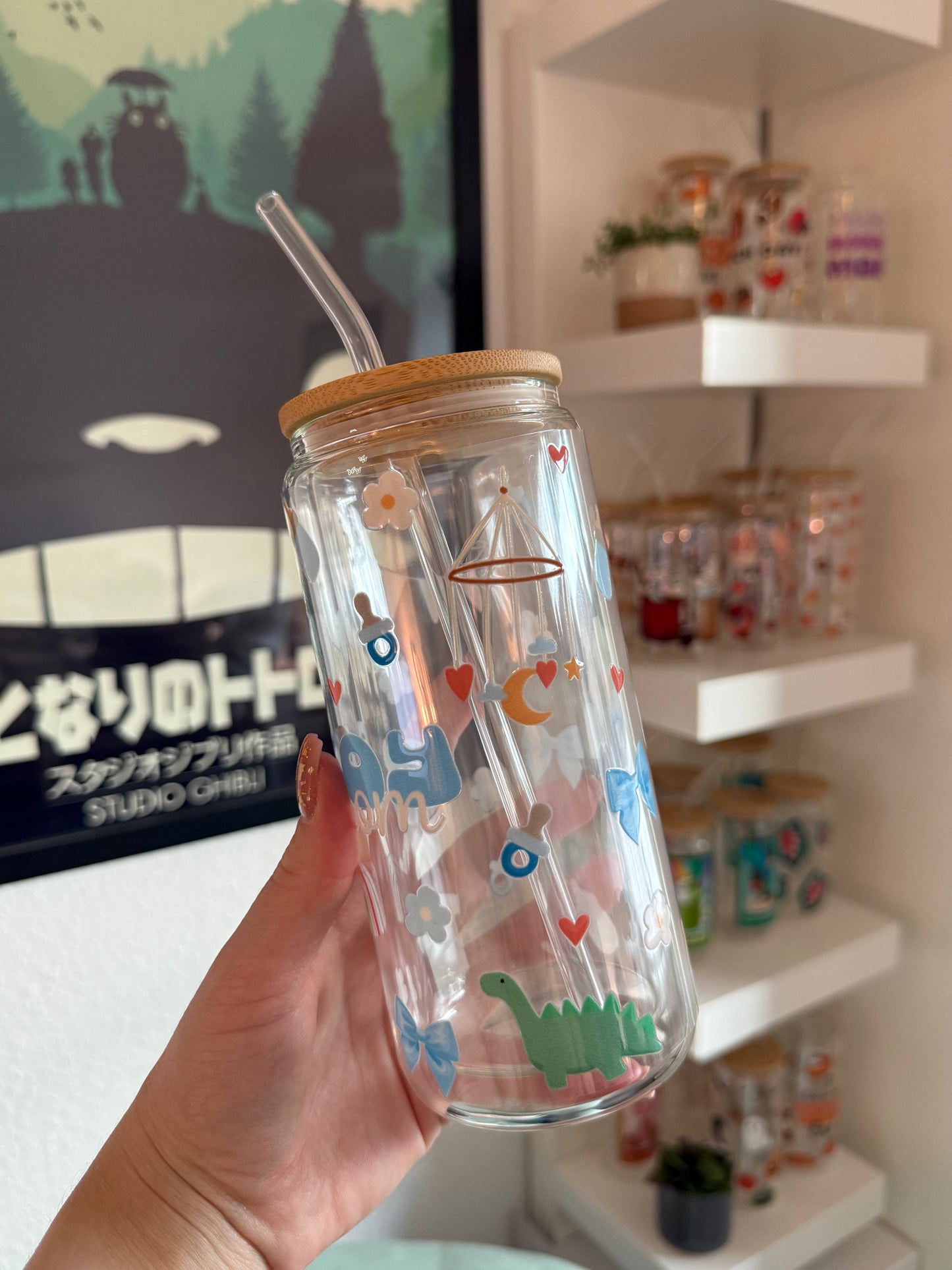 Glass Cup "Coffee" double-walled 16oz