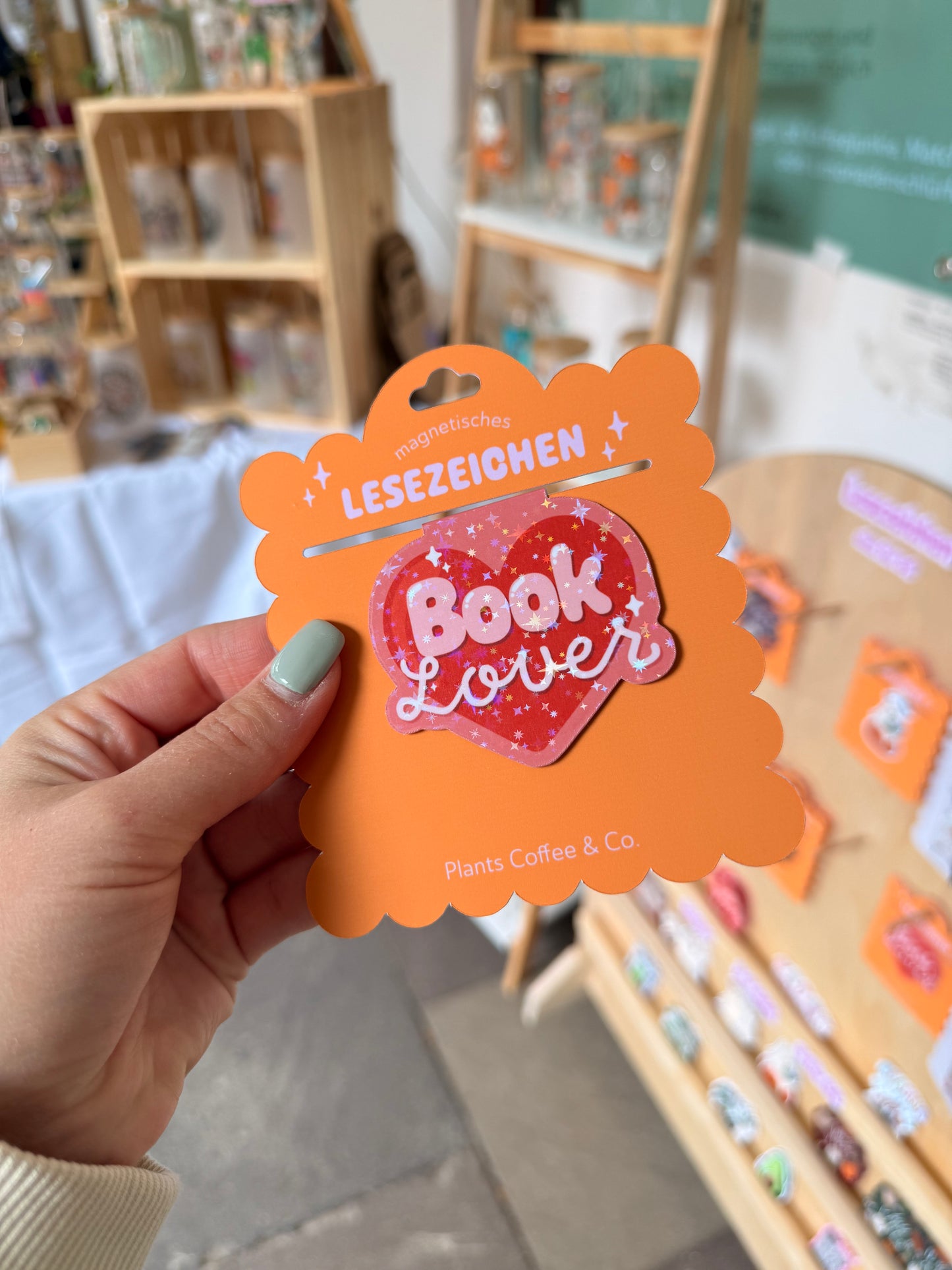 Magnetisches Lesezeichen "Booklover"