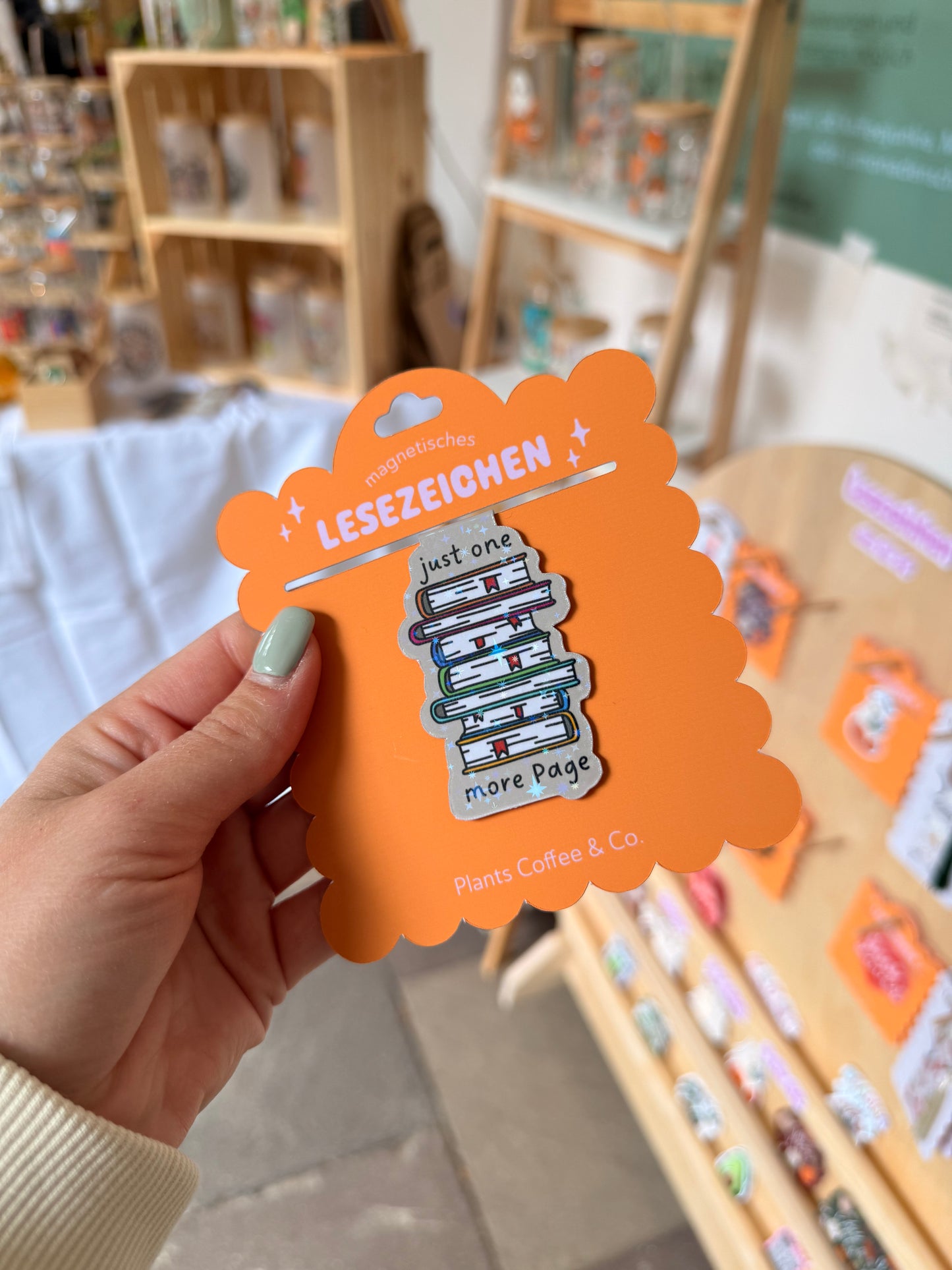 Magnetisches Lesezeichen "Just one more"
