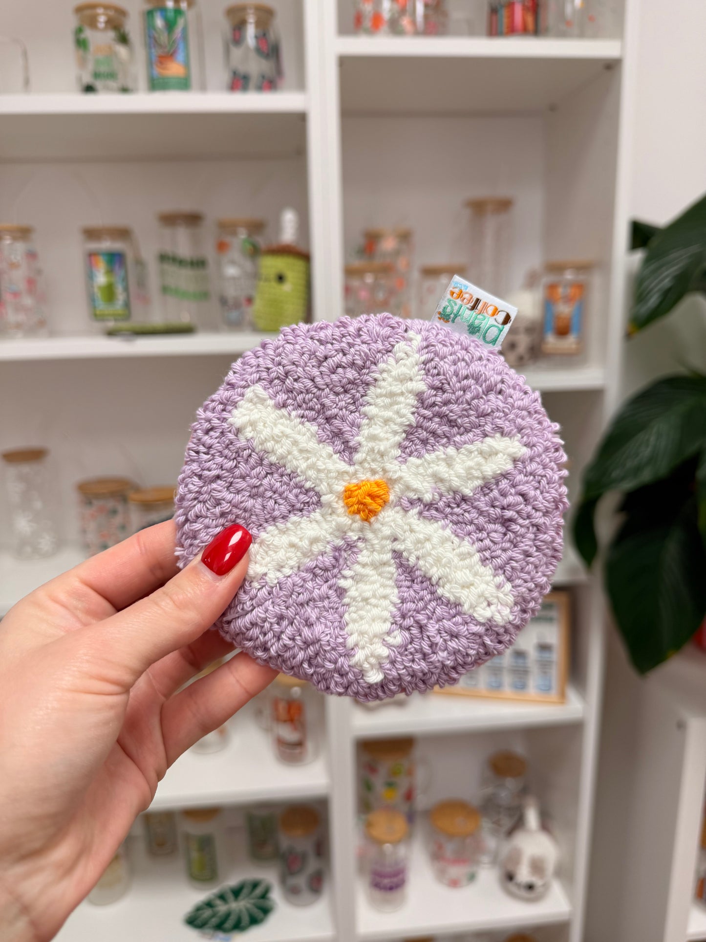 Mugrug "Flower" lila