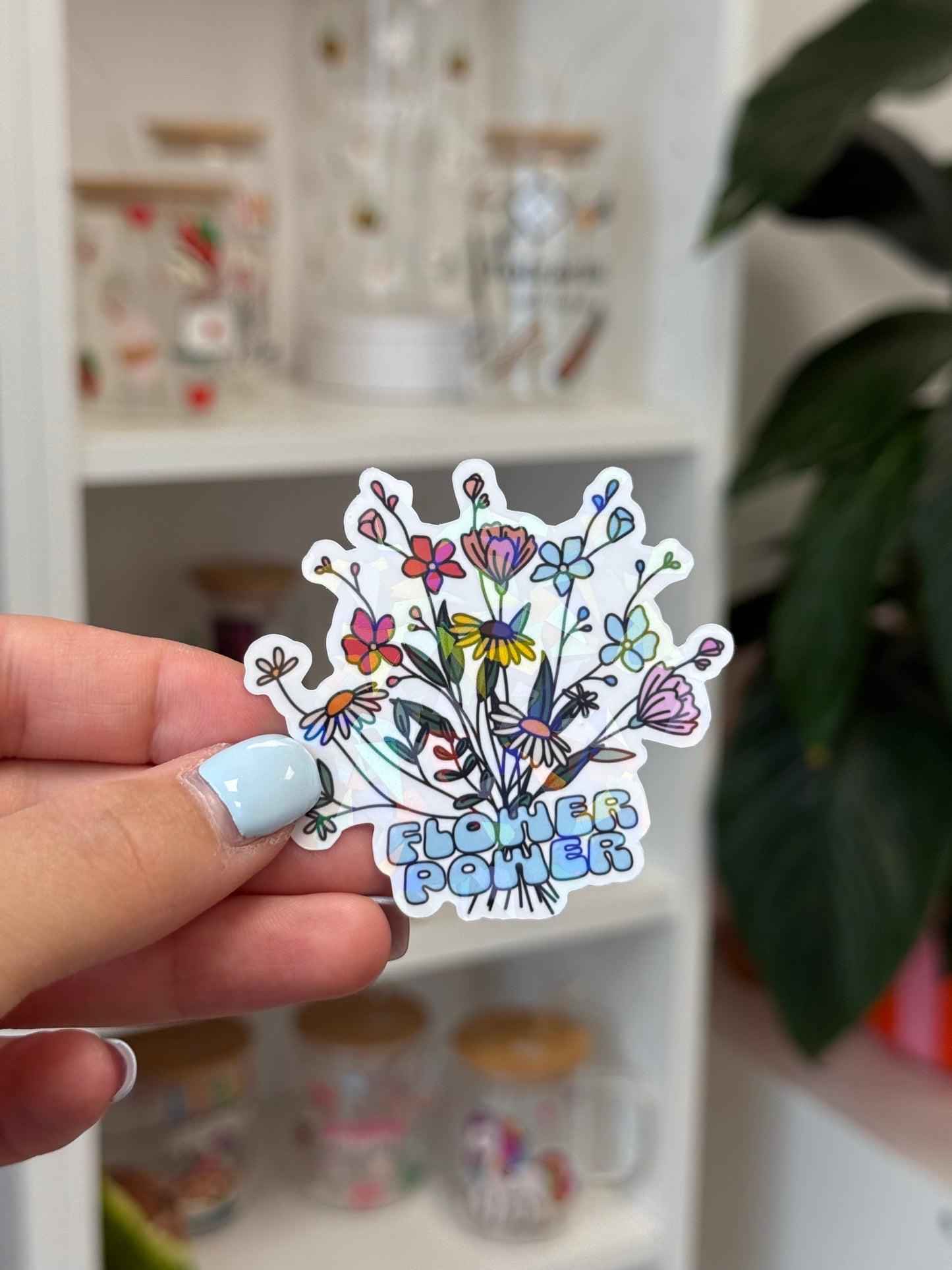 Sticker "Flower Power"