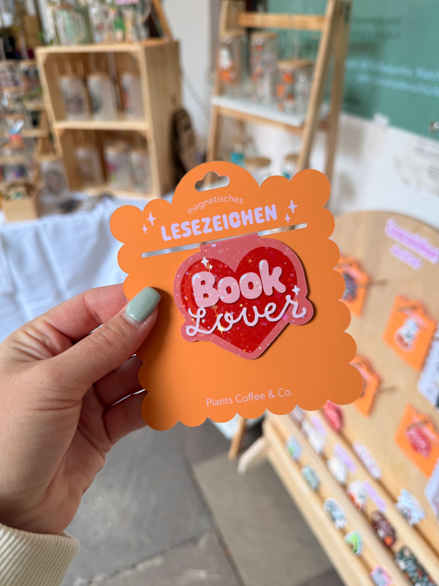 Magnetisches Lesezeichen "Booklover"