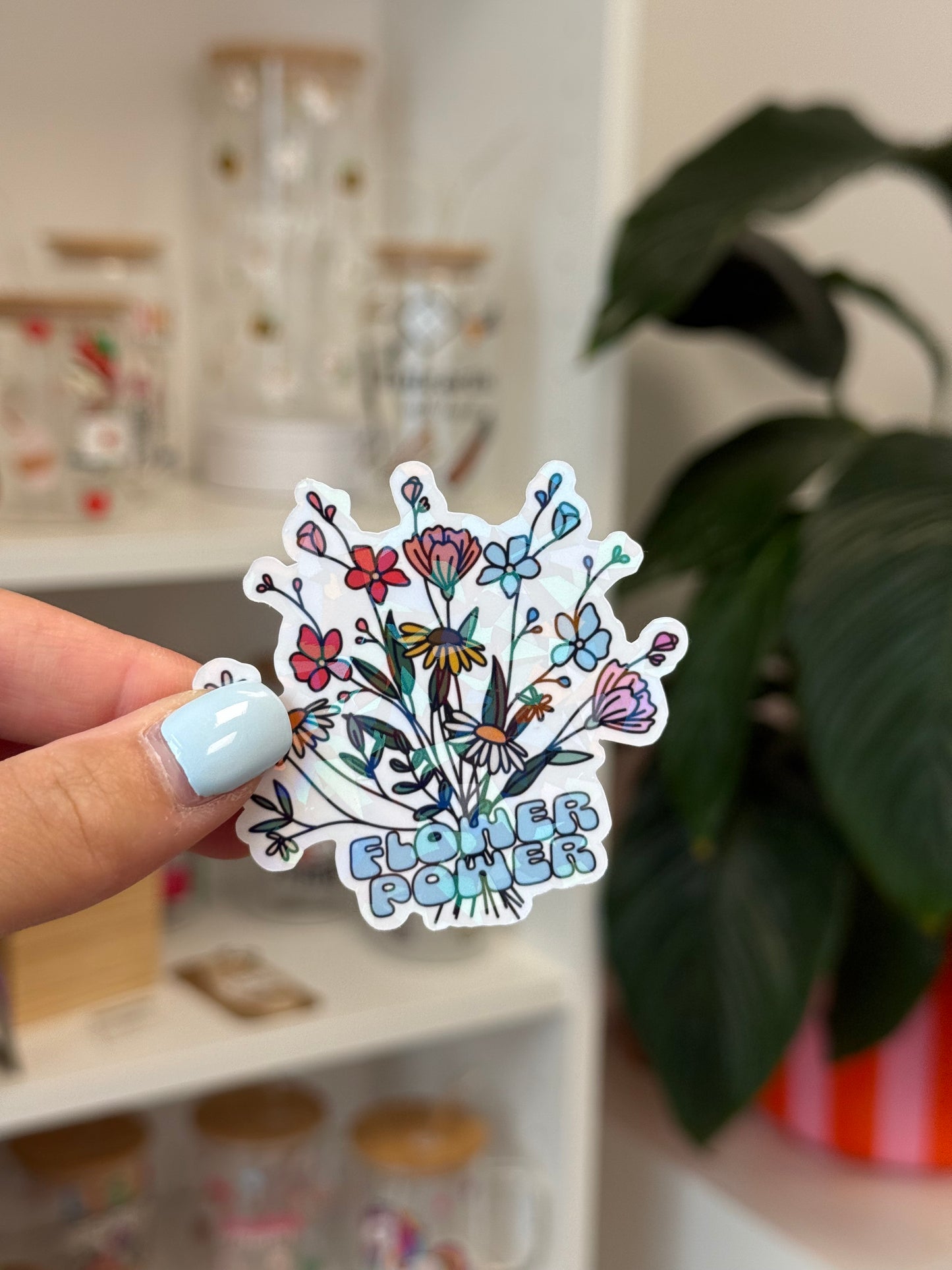 Sticker "Flower Power"