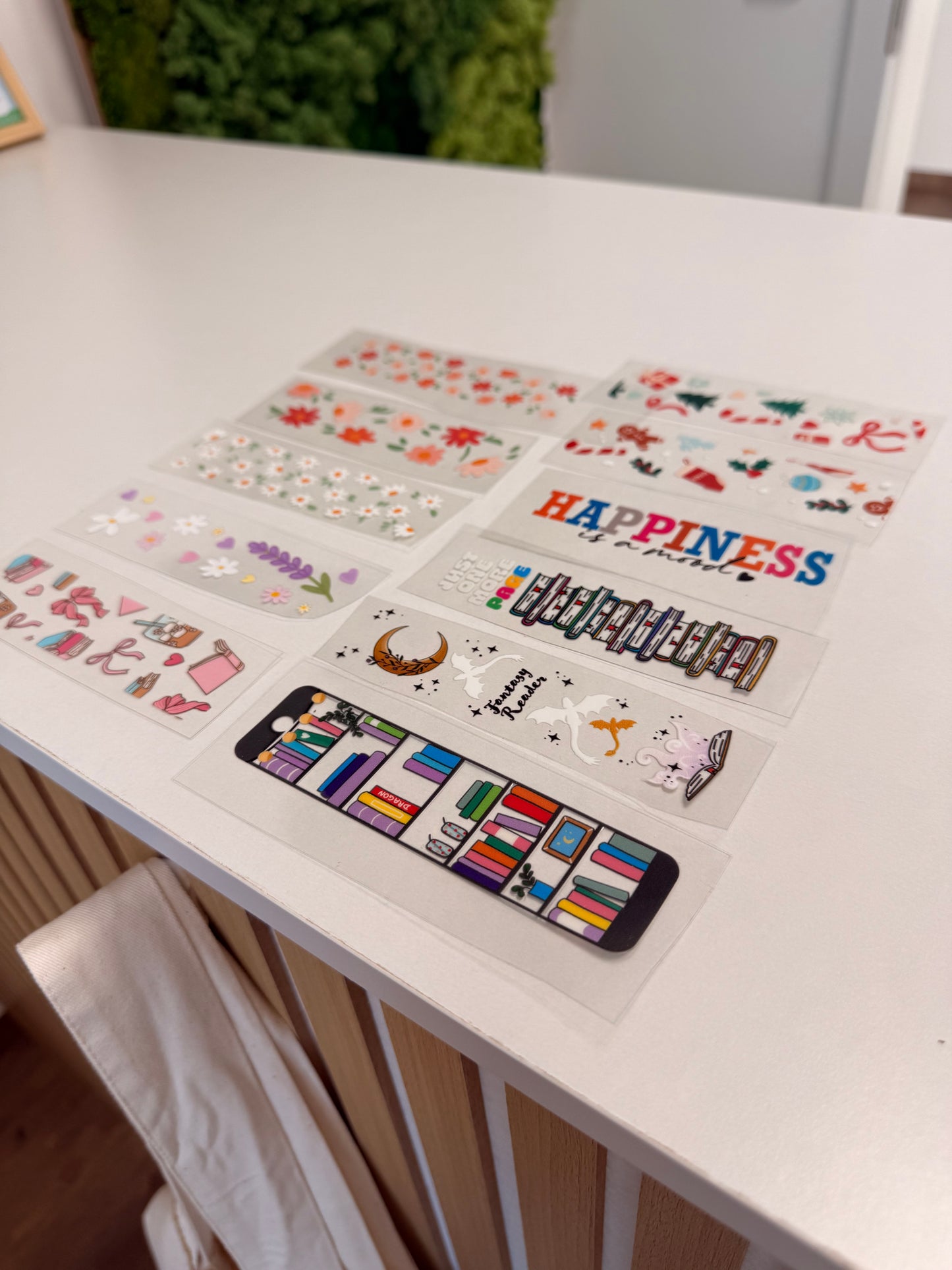 Bookmarks DIY - UV DTF - Set