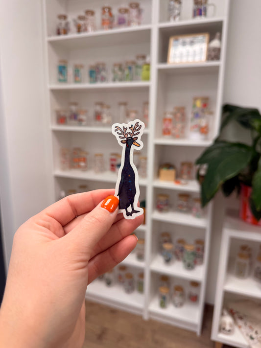 Sticker "Reindeer Duck"