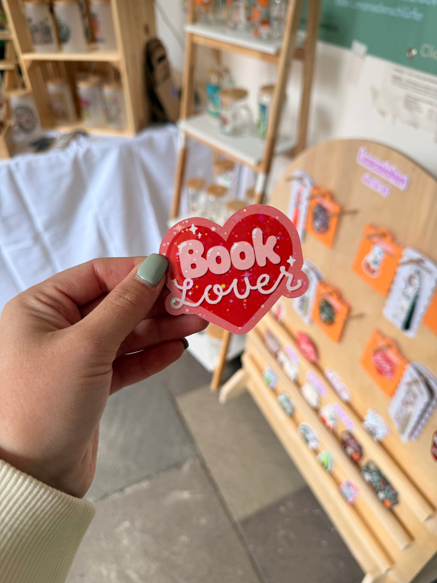 Sticker "Booklover"