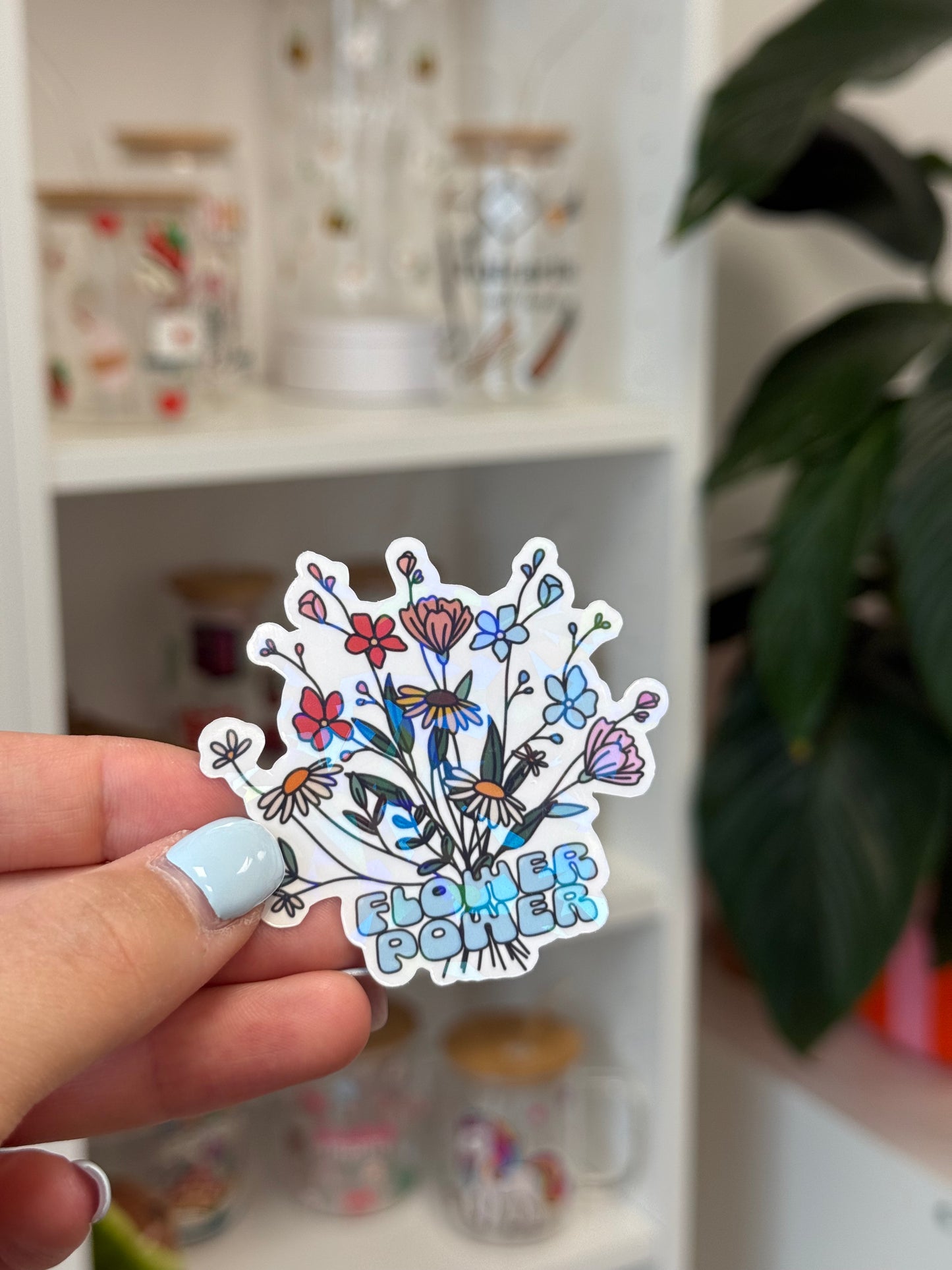 Sticker "Flower Power"