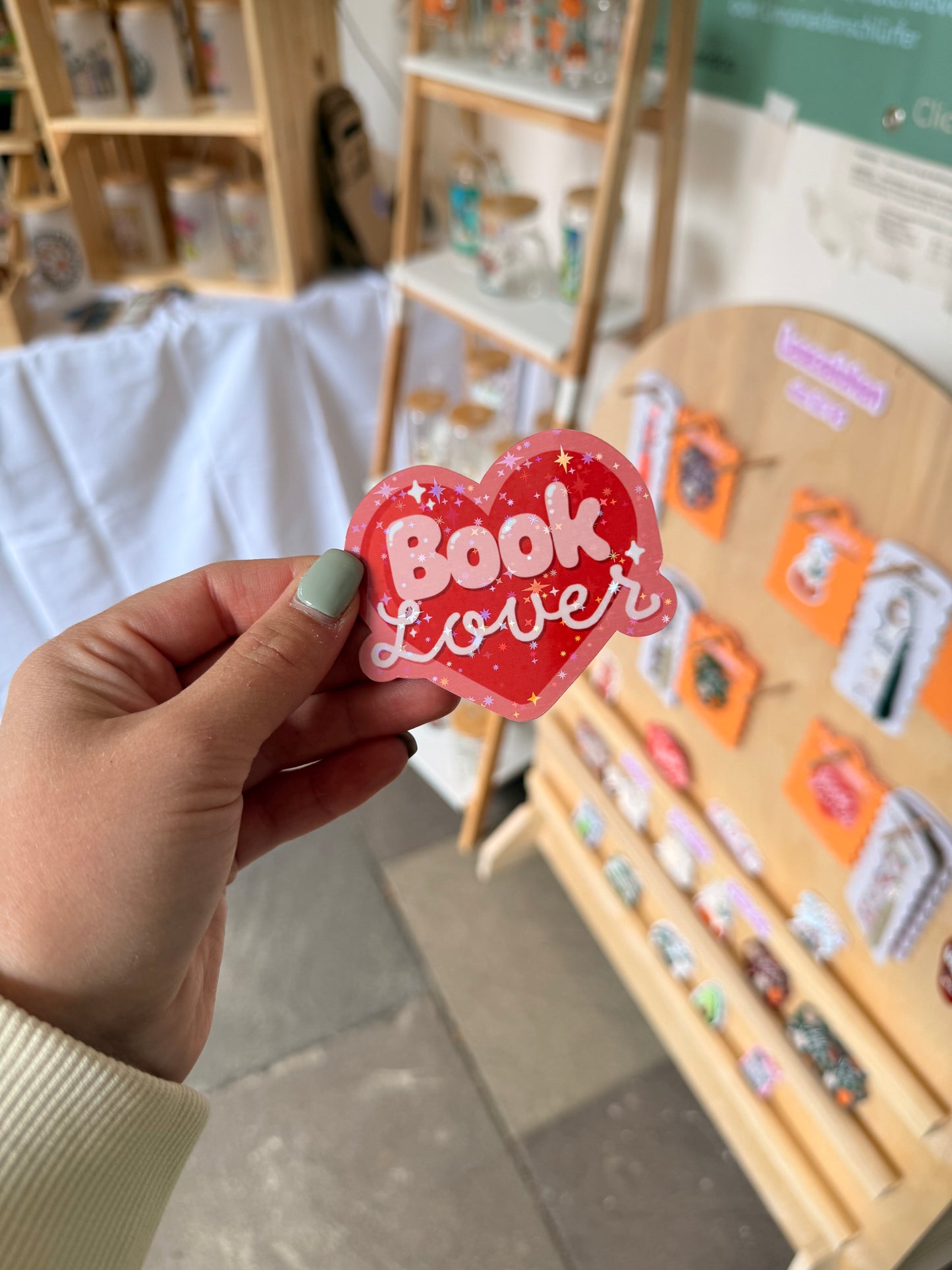 Sticker "Booklover"