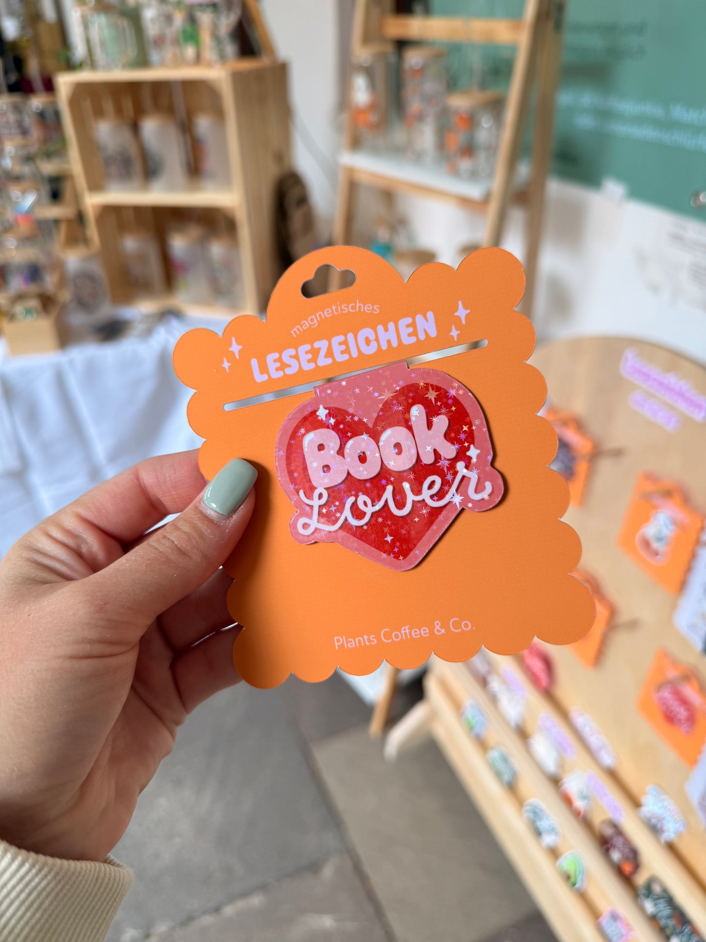 Magnetisches Lesezeichen "Booklover"