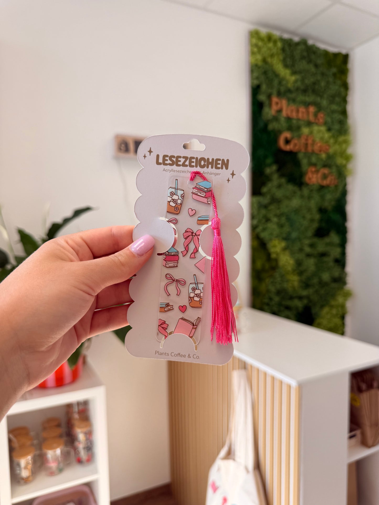 Lesezeichen "Girly Bookish"