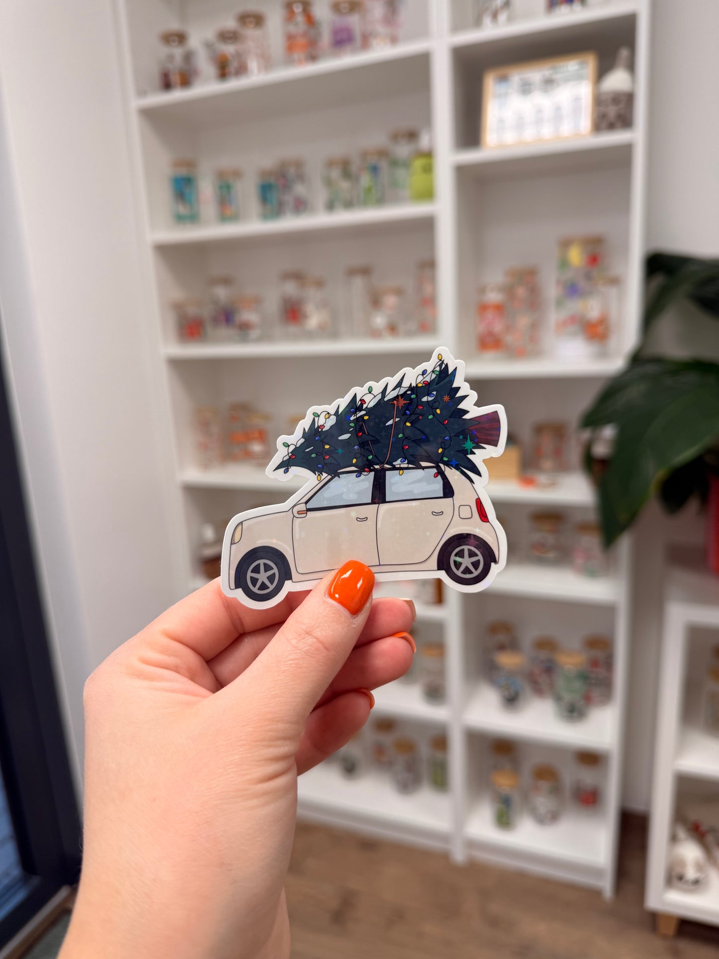 Sticker "Christmas Car"