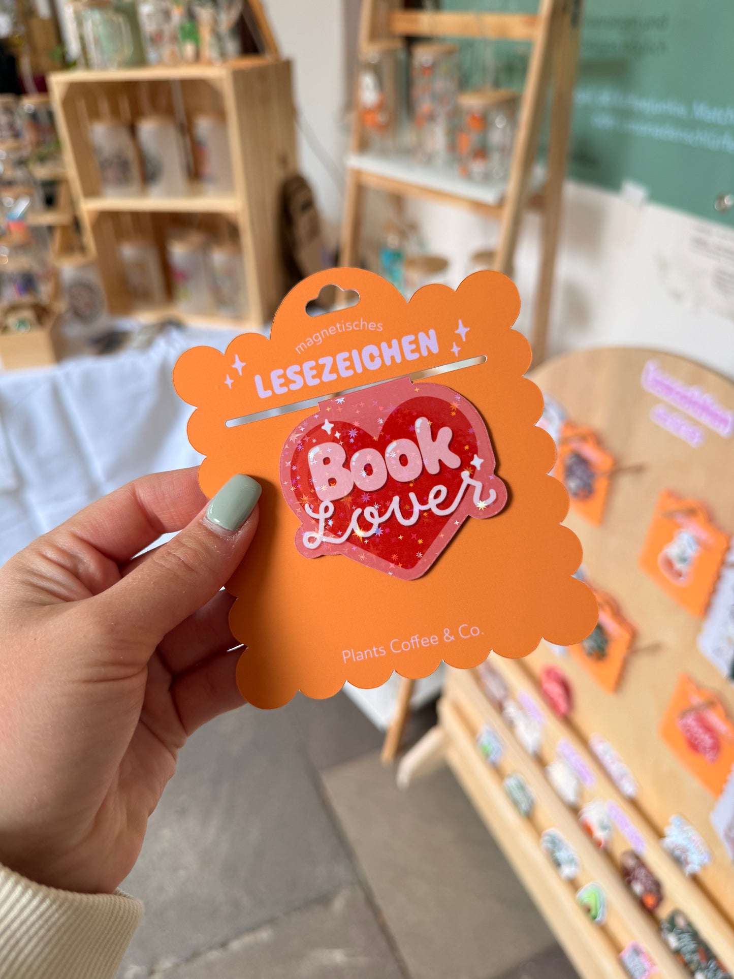 Magnetisches Lesezeichen "Booklover"