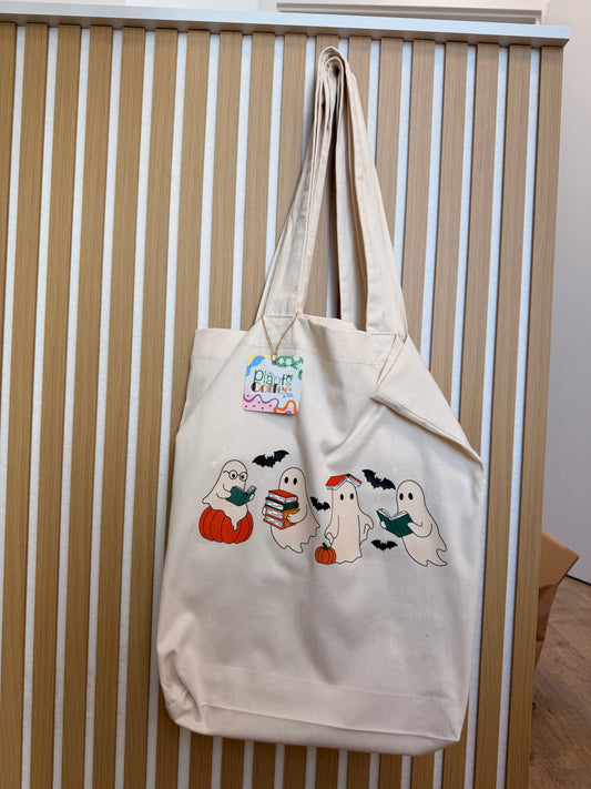 B-Ware* Tote Bag "Bookish Ghosts"