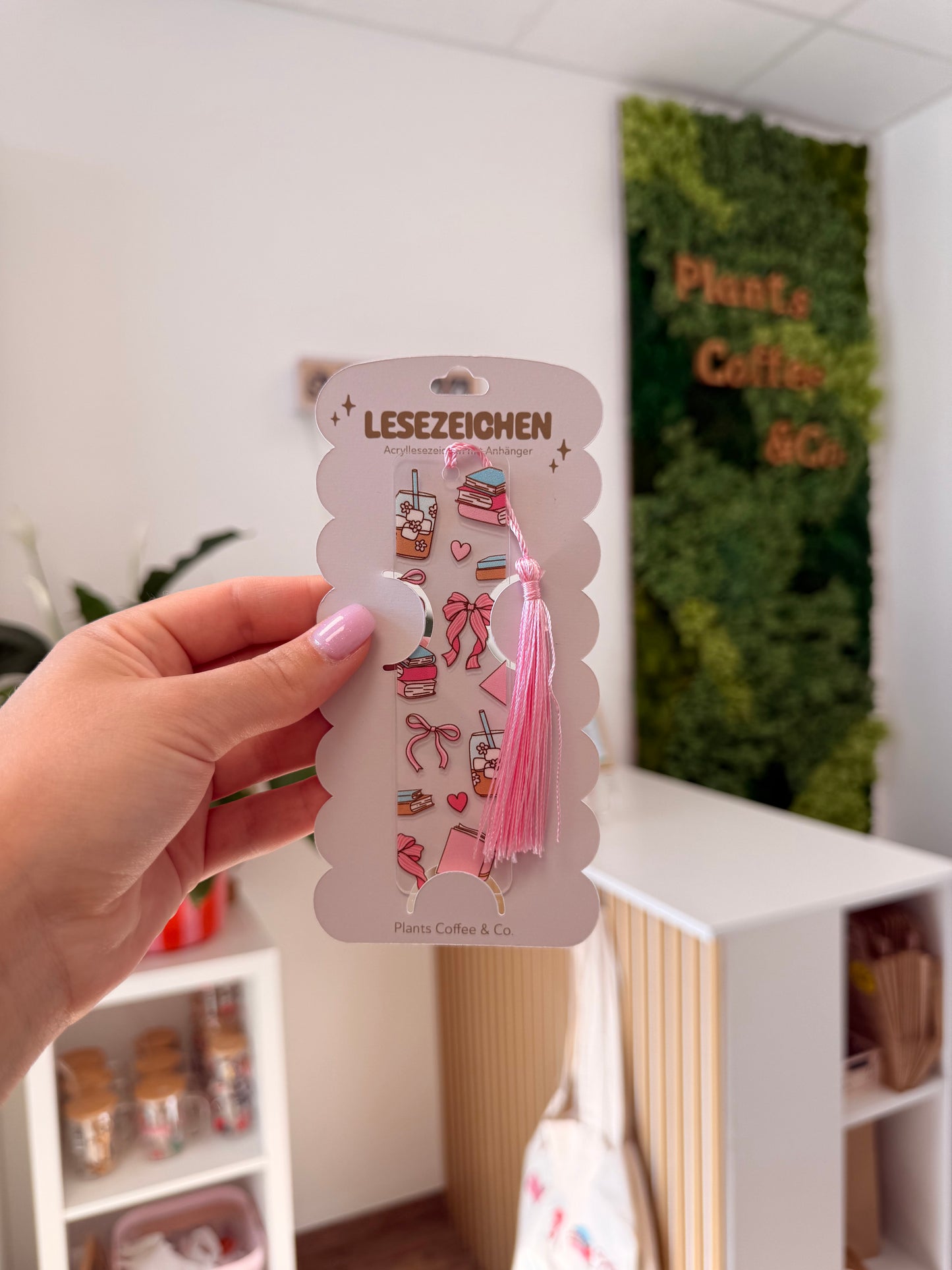 Lesezeichen "Girly Bookish"