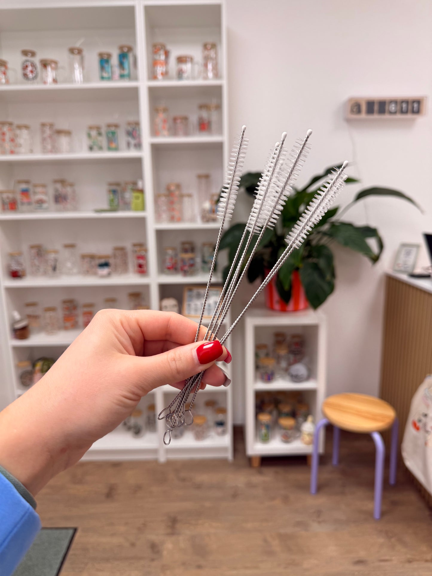 Strohhalm Reinigungsbürste 1 Stück