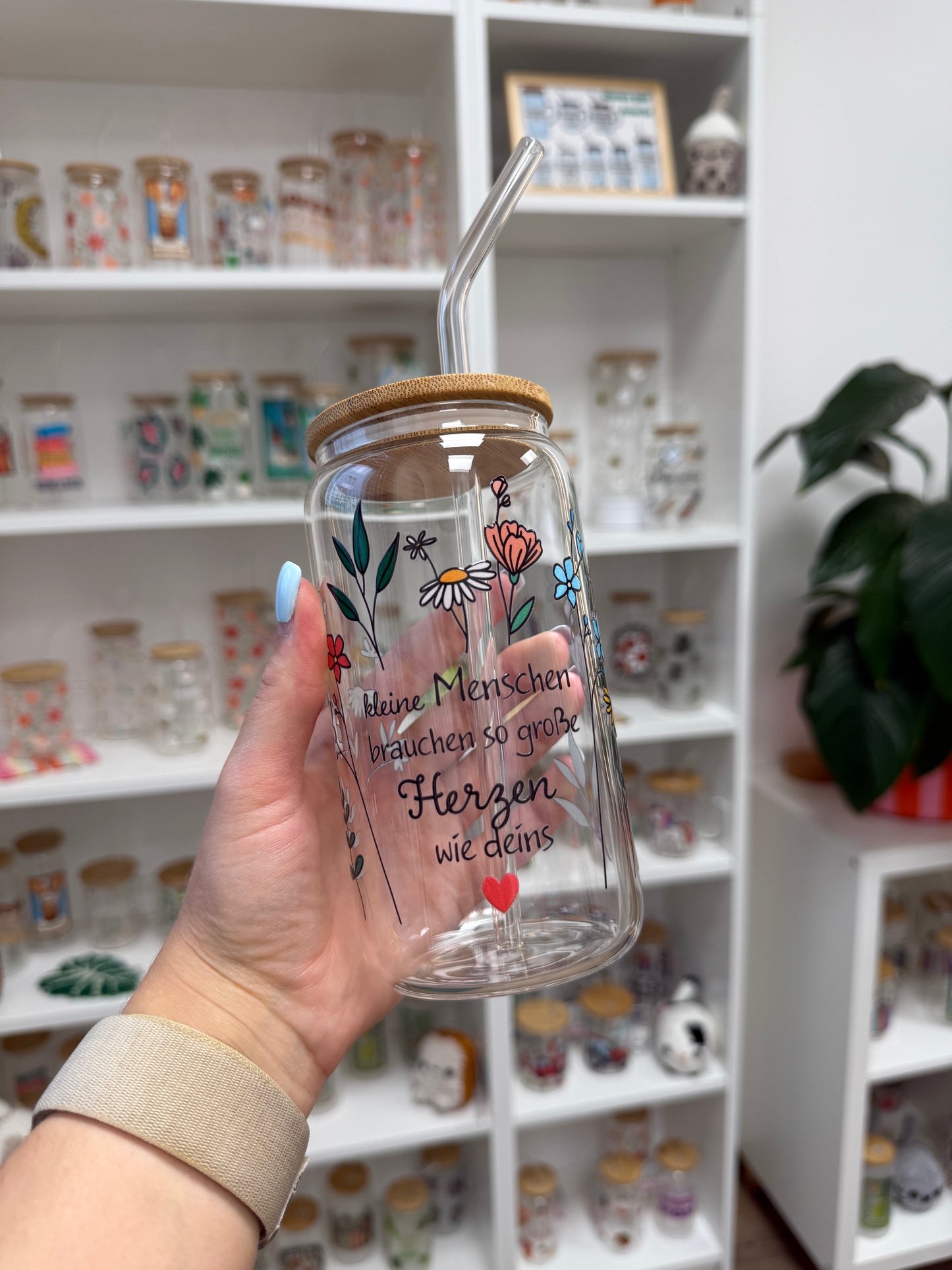 Glass Cup "Erzieher*in“ 16oz