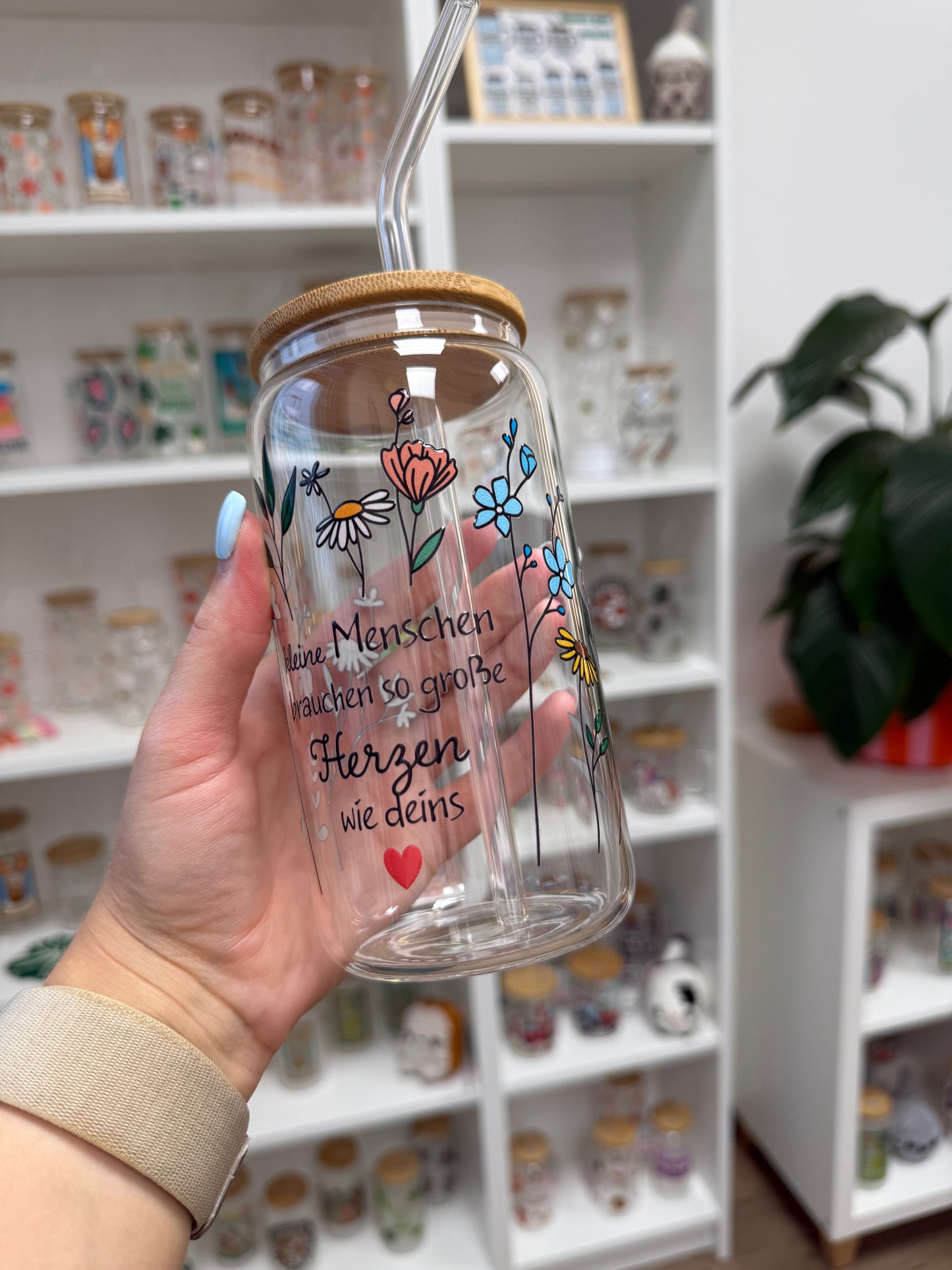 Glass Cup "Erzieher*in“ 16oz