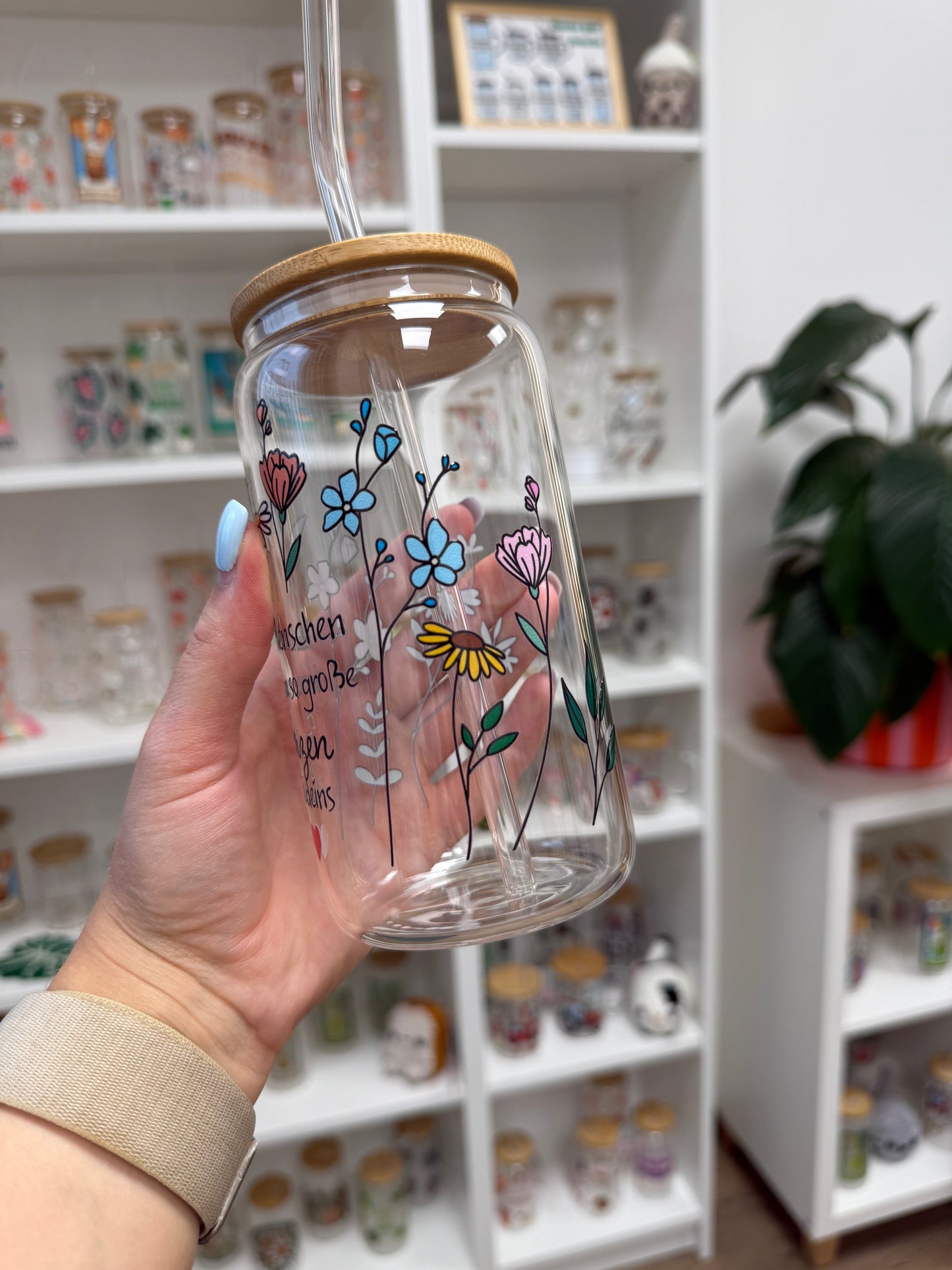 Glass Cup "Erzieher*in“ 16oz