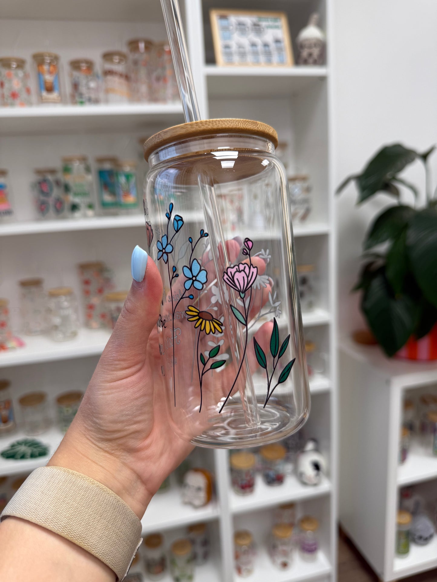 Glass Cup "Erzieher*in“ 16oz