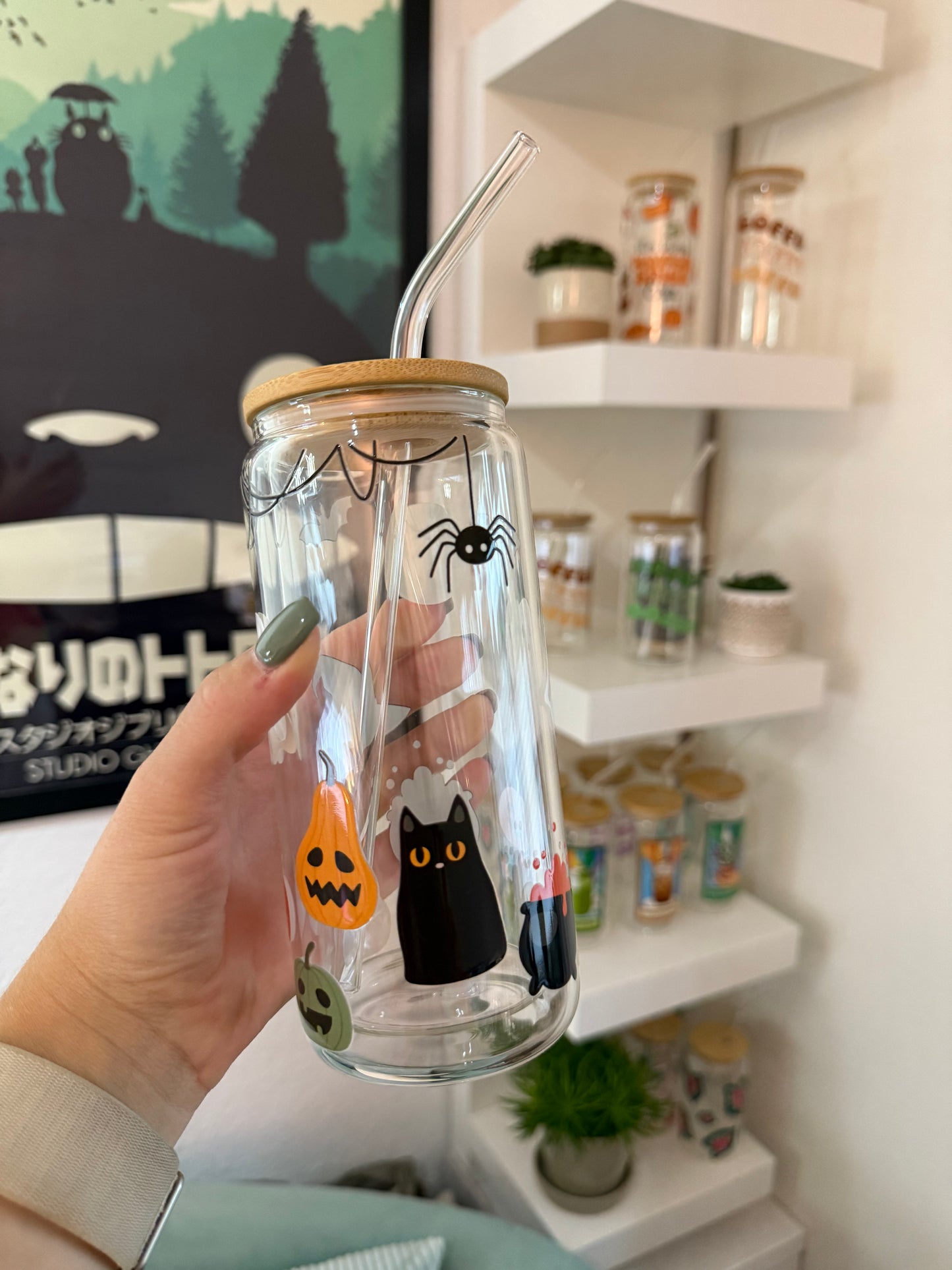 Glass Cup "Spooky“ doppelwandig 16oz