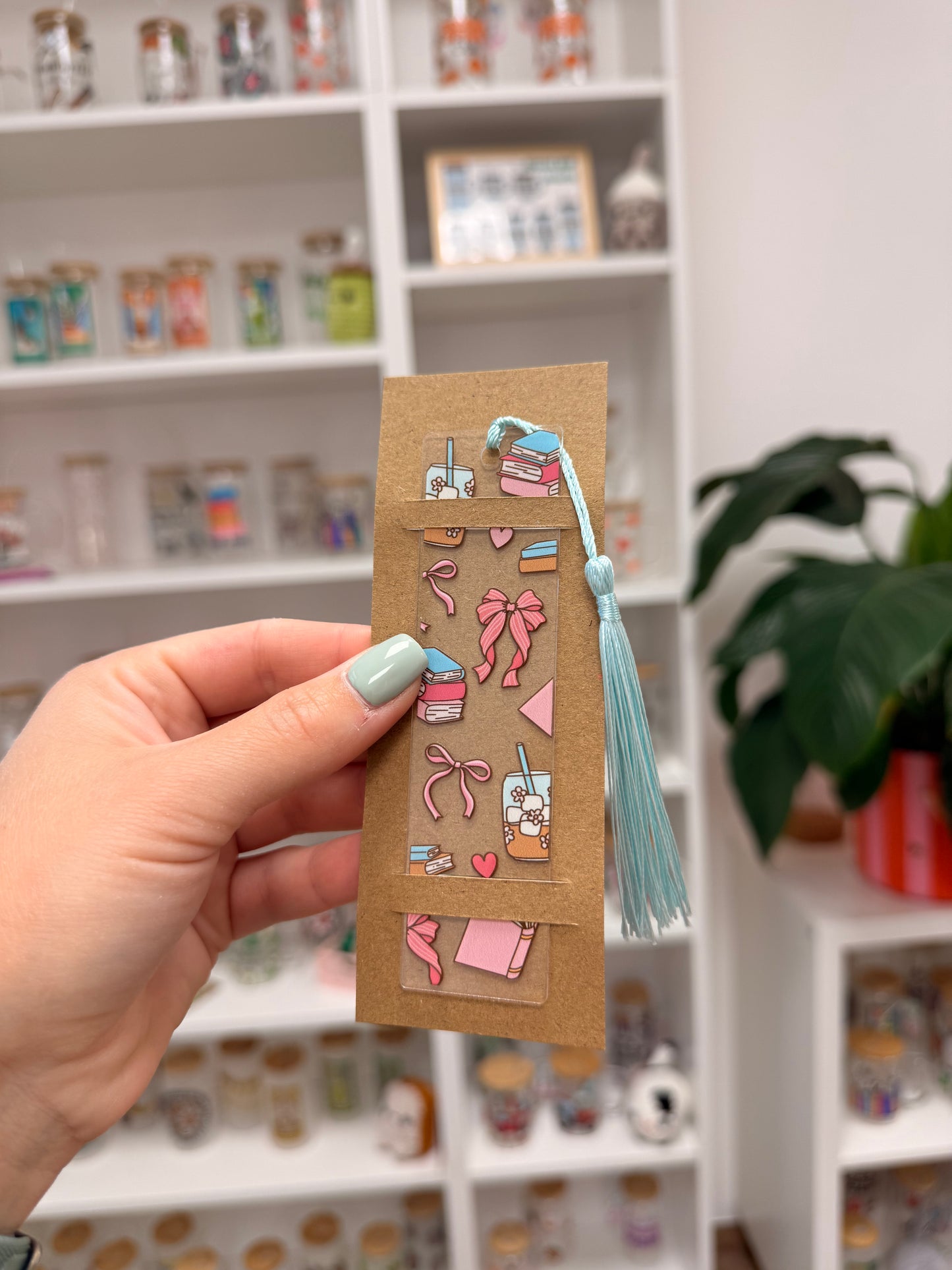 Lesezeichen "Girly Bookish"