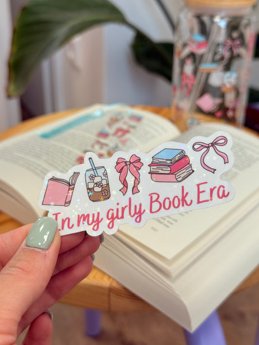 Sticker "Girly Book Era"
