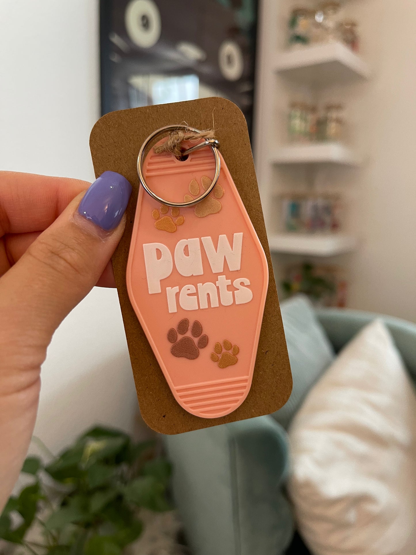 Schlüsselanhänger "Pawrents"