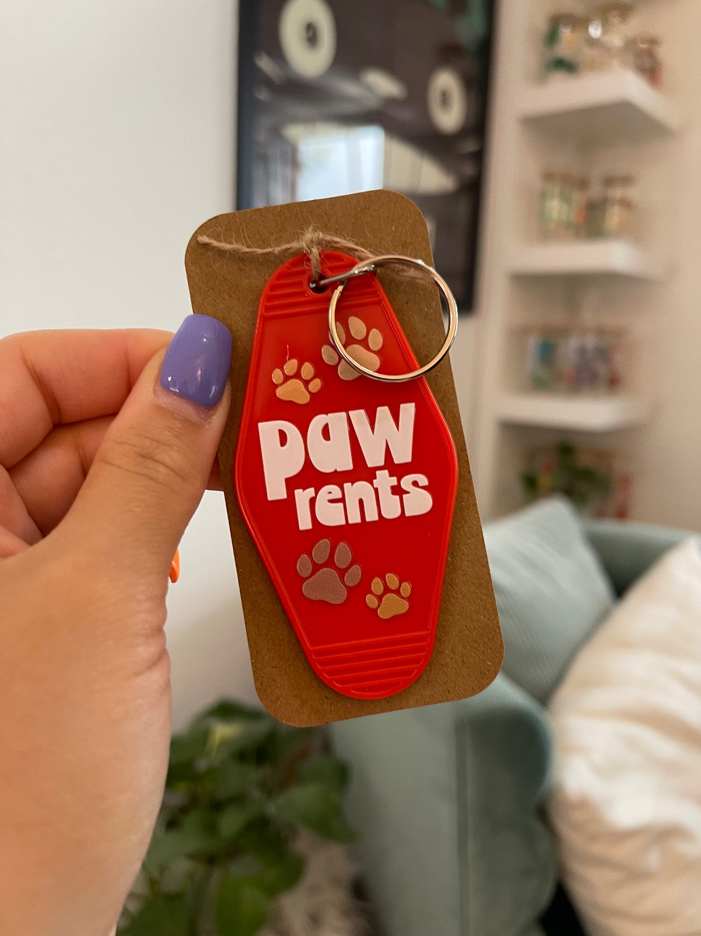 Schlüsselanhänger "Pawrents"