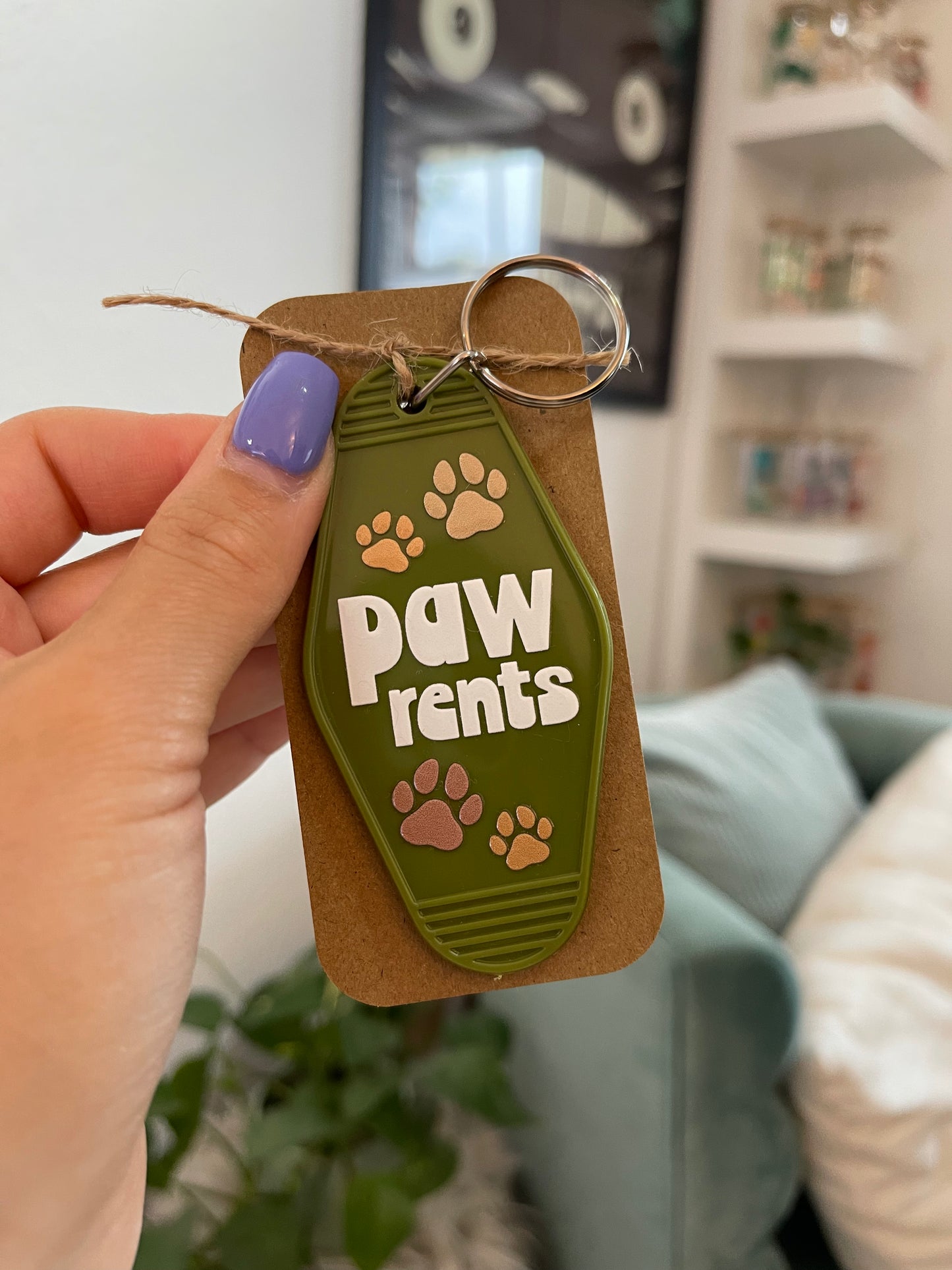 Schlüsselanhänger "Pawrents"