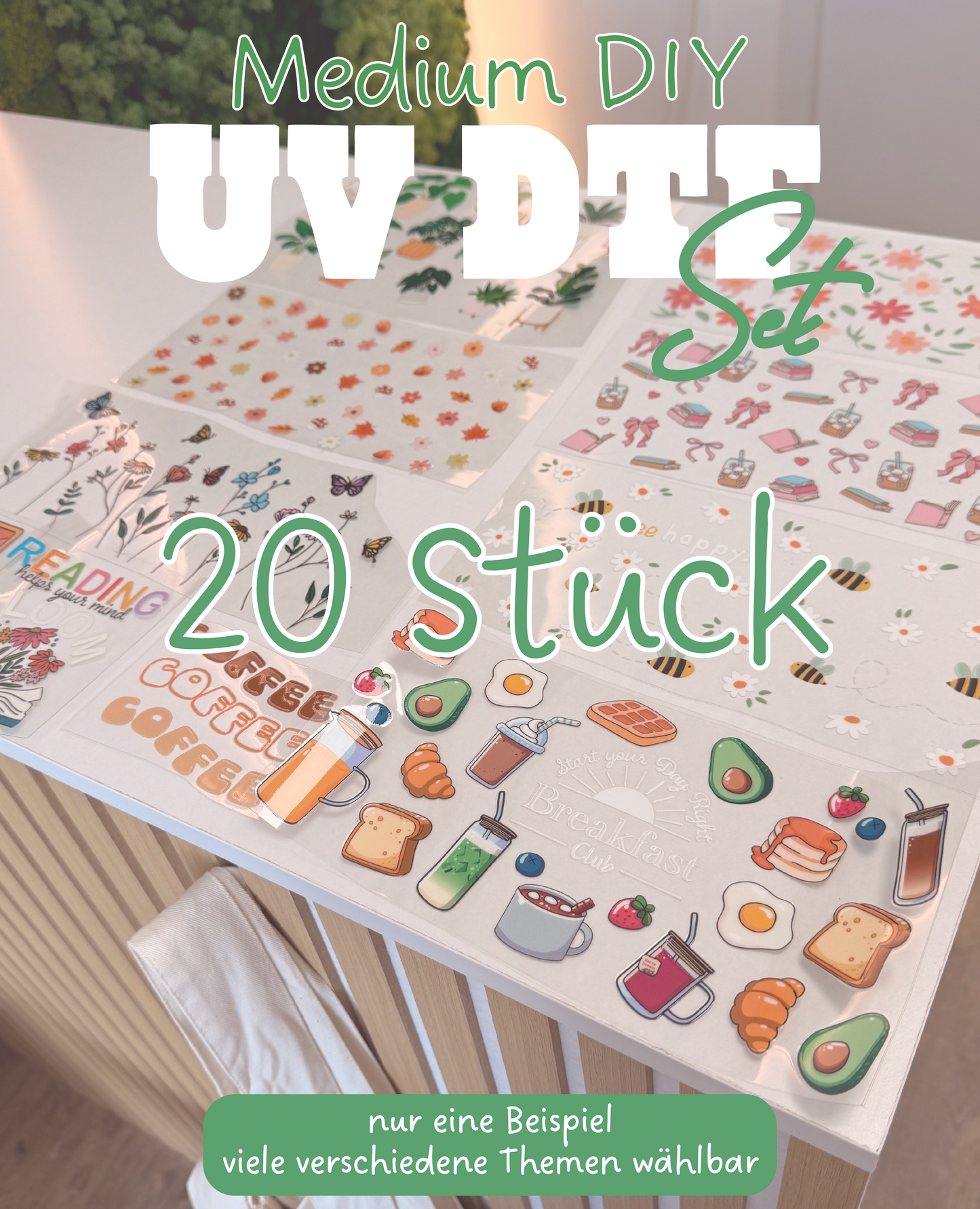 Medium DIY - UV DTF - Set
